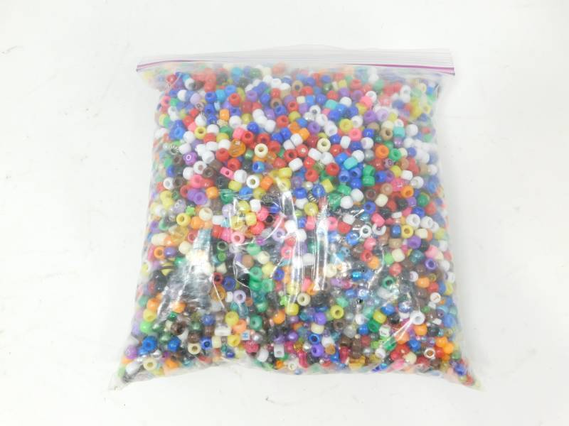 lot 107 image: Bag Full Of Beads For Crafty Items