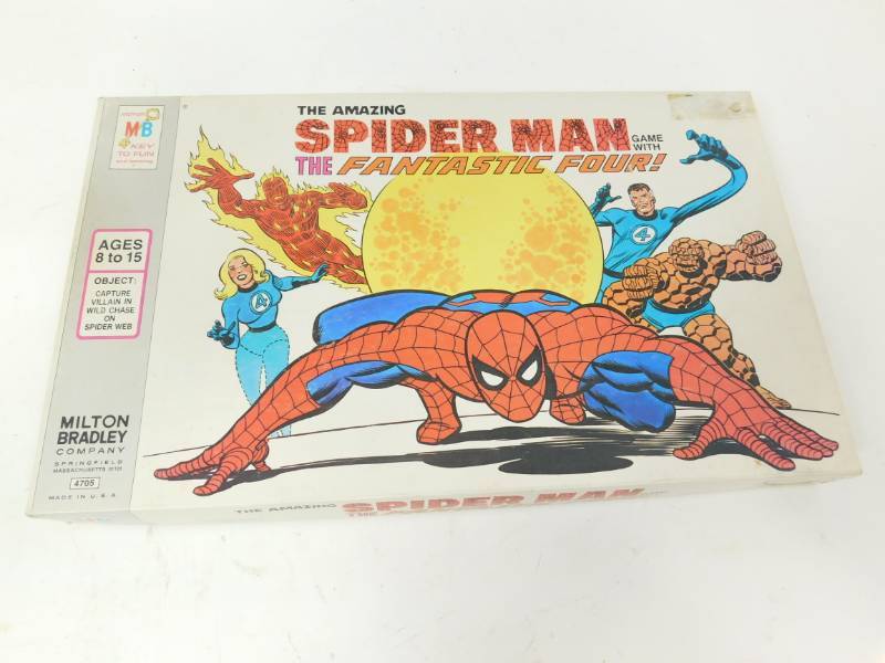 lot 118 image: The Amazing Spiderman Game With The Fantastic Four