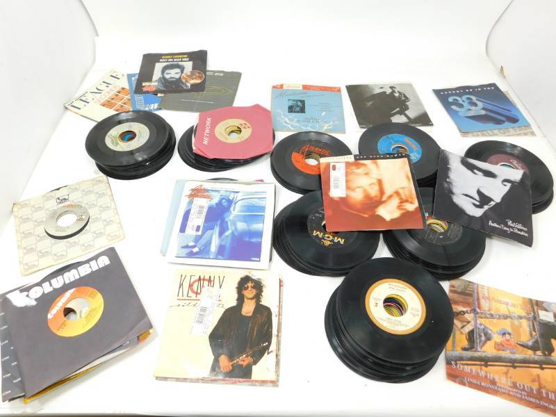 lot 120 image: Lot Of Many 45 RPM Records