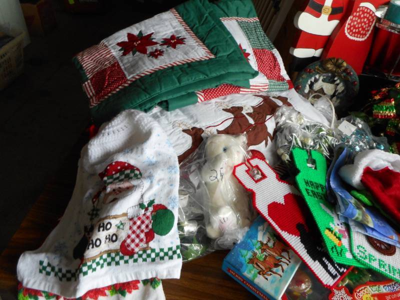 Large Lot of Christmas Decor