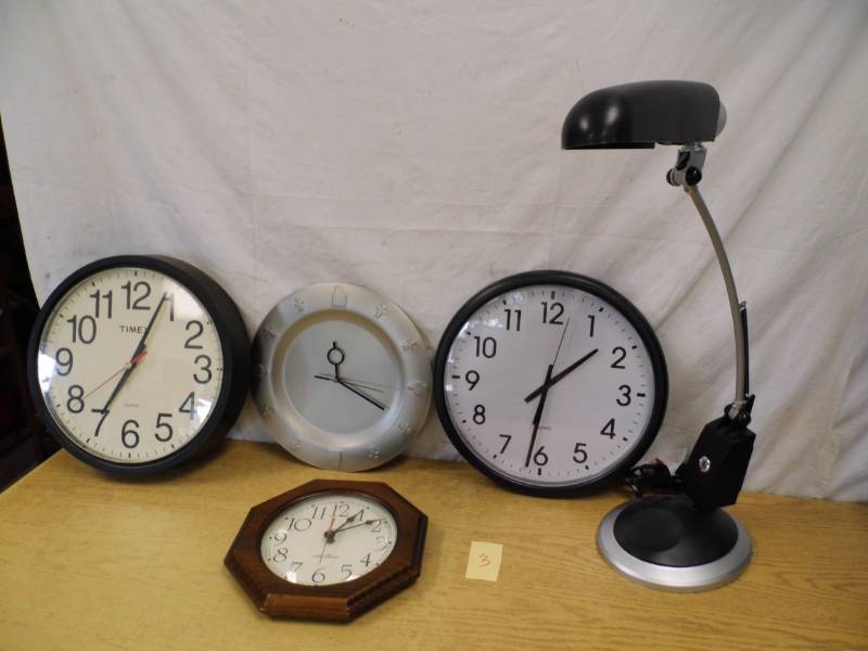 Lamp - Clocks  - Desk Risers