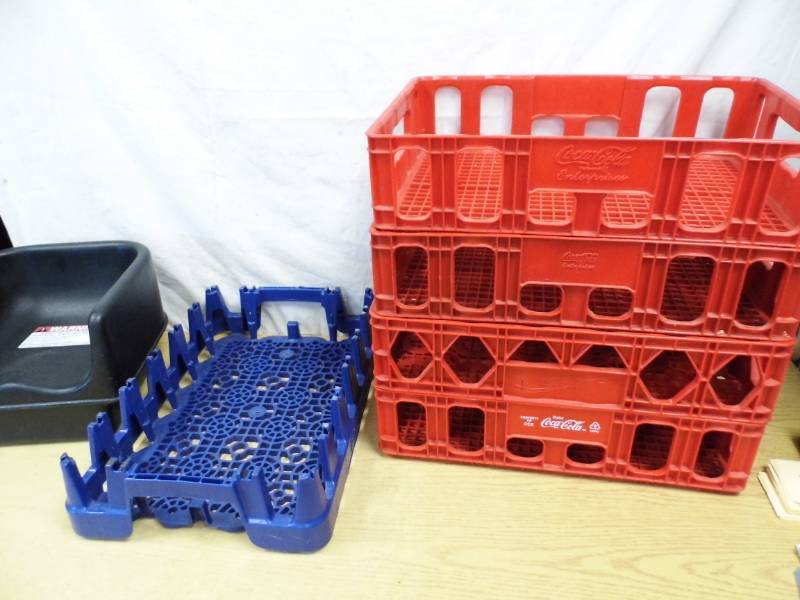 Coke Crates - Booster Seat
