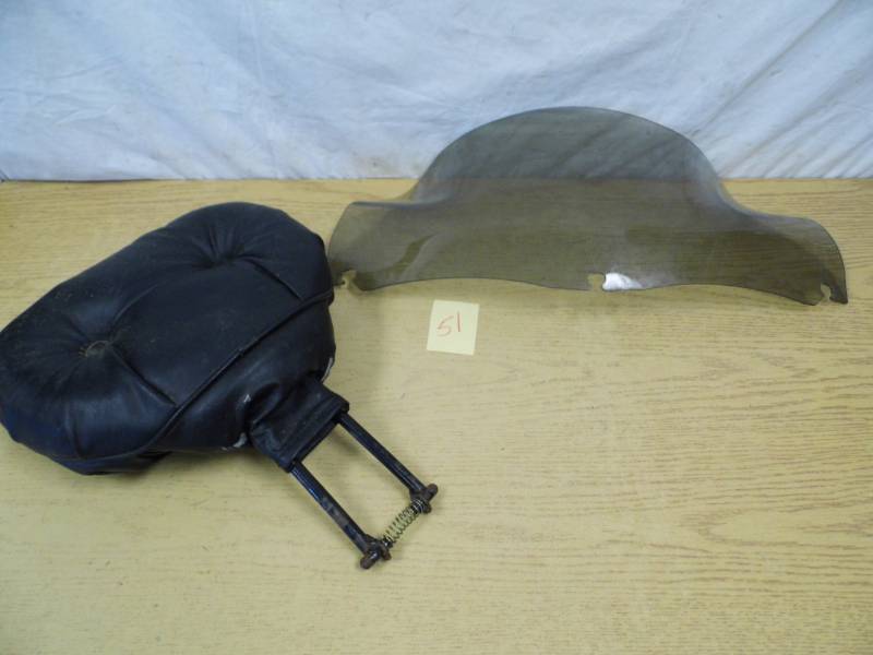Harley Davidson Backrest - Visor