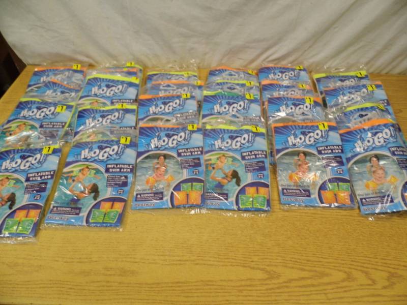 Lot of 25 Inflatable Swim Arms