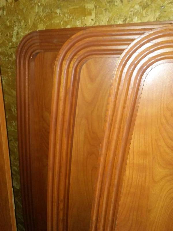 lot 20 image: 6 headboards  bar top. Repurpose Potential