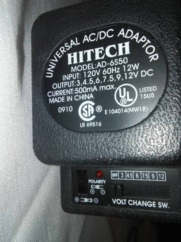 lot 148 image: High-tech Model A D-6S50 Universal power supply.