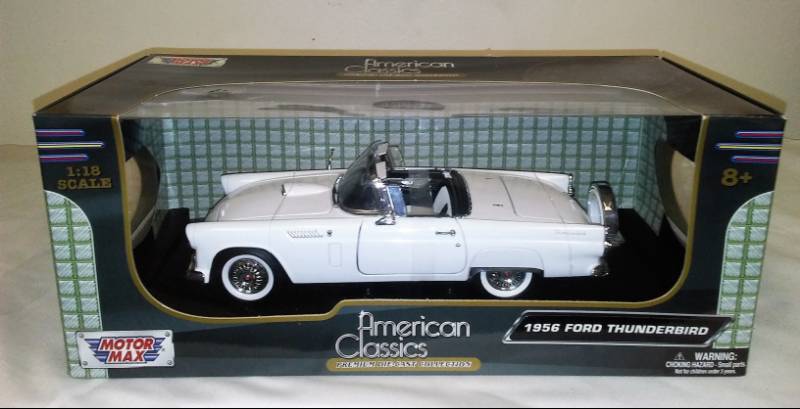 lot 153 image: 1956 Ford Thunderbird T Bird convertible.