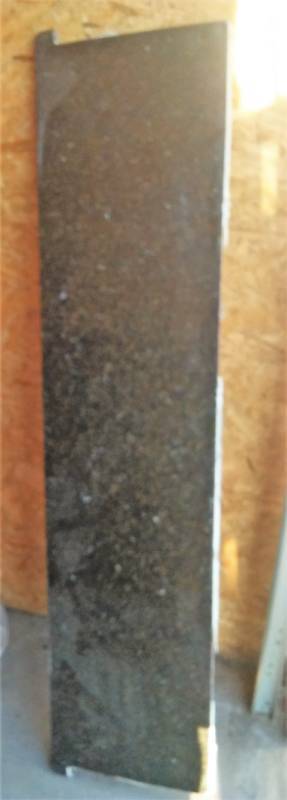 lot 168 image: Granite slab finished edges.