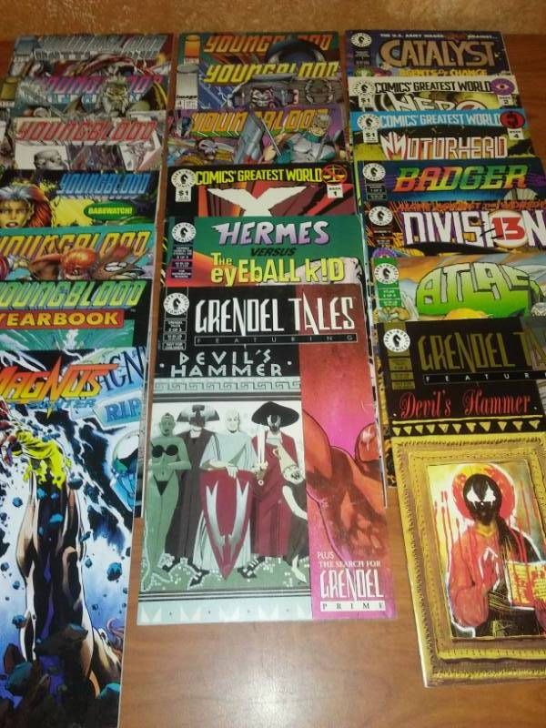 20 comics, Youngblood, and more.
