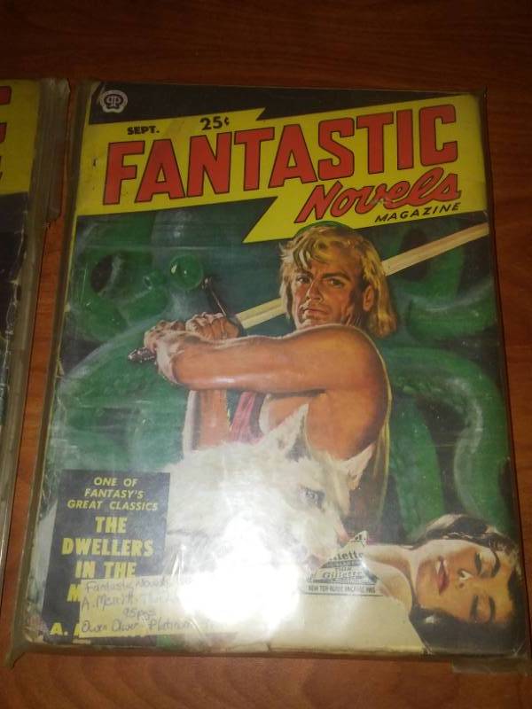 4 Fantastic Novels 1949. PULP