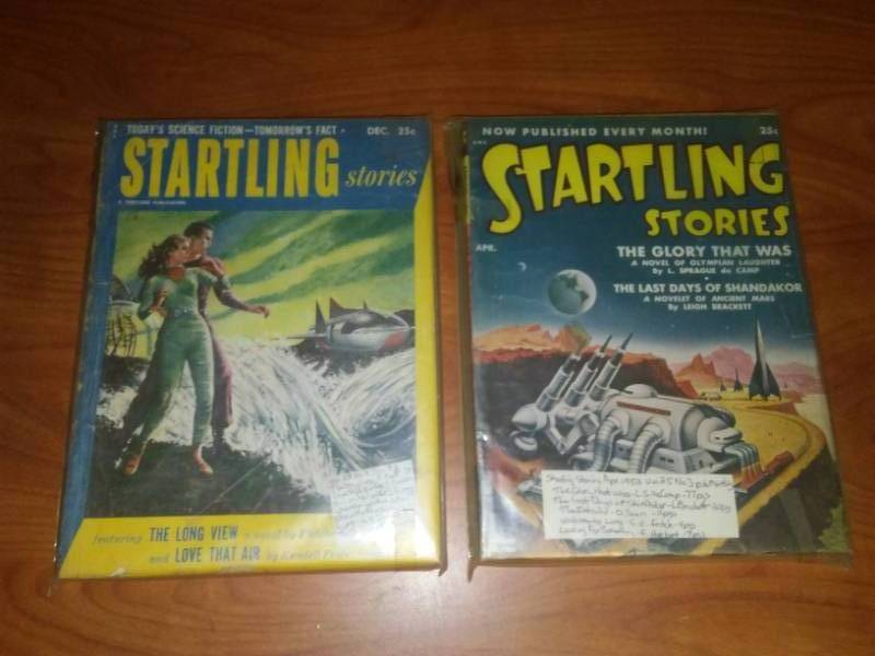 4 Startling Stories, 1951 - 52. PULP