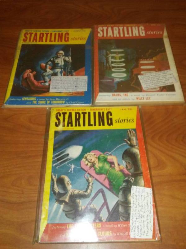 4 Startling Stories 1953. PULP