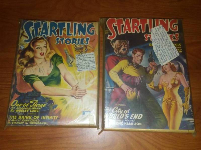4 startling story 1949 - 50. PULP