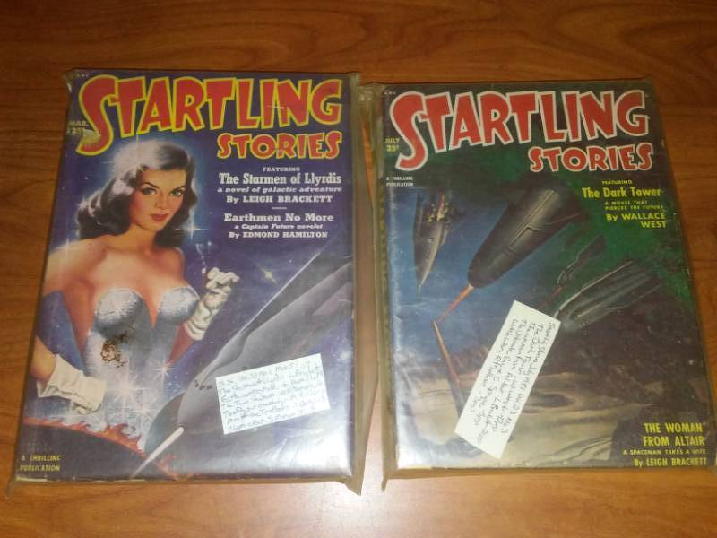 4 Startling Stories come in 1951. PULP