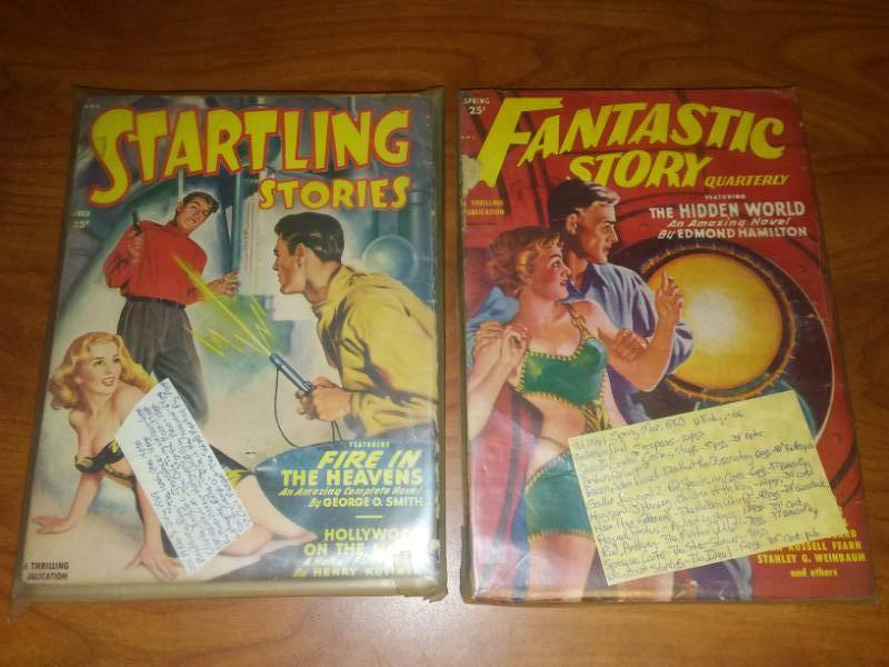 4 Startling Stories, 1949 - 50. PULP