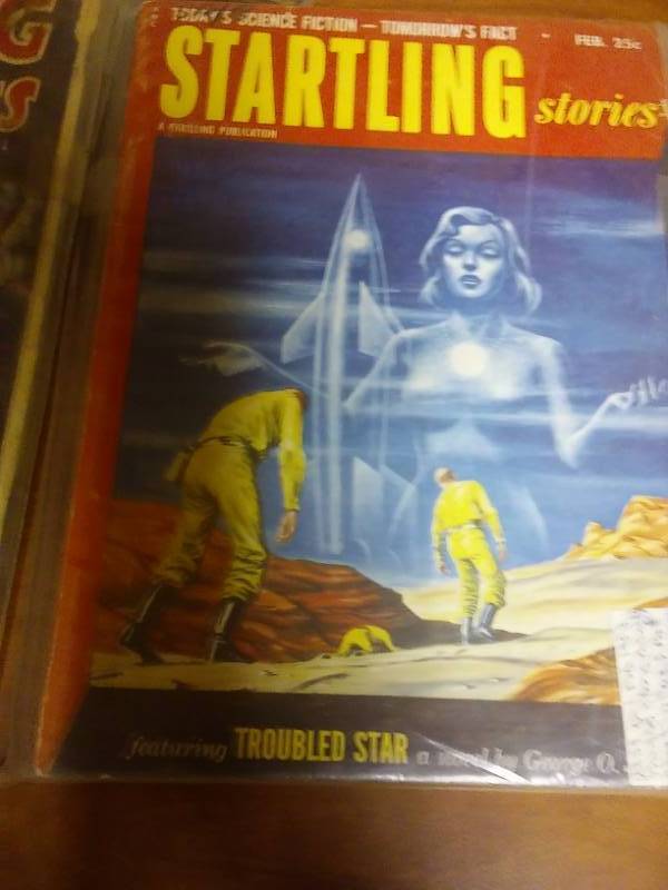 Pulp 2 Startling Stories, 1 Fantastic Adventures, 1948, 53, 48. PULP
