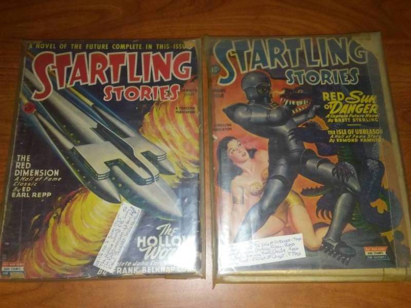 4 Startling Stories, 1945. PULP