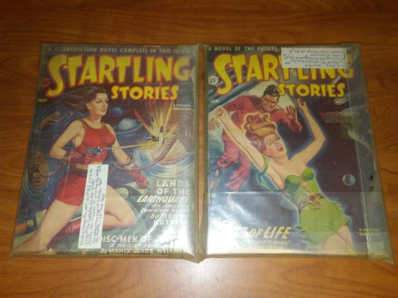 4 Startling Stories, 1947. PULP