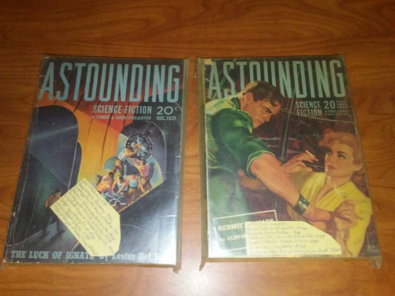 4 Astounding Science Fiction, 1939. PULP