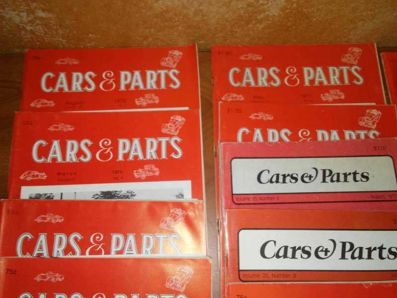 33 cars and parts magazine. 1975, 74. Excellent condition