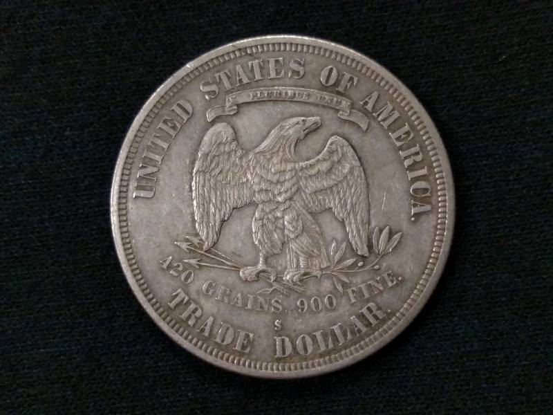 1878 S About Uncirculated  Trade S...