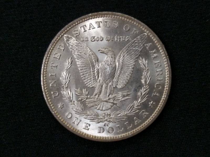 1883 CC Mint State  Morgan Silver ...