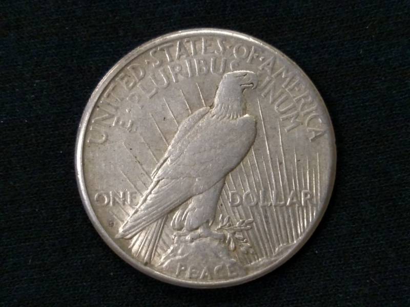 1922 S Peace Silver Dollar...