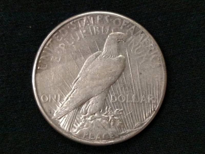 1923 S Peace Silver Dollar...