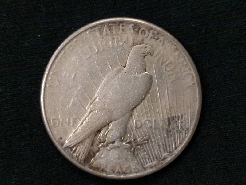 1923 S Peace Silver Dollar...