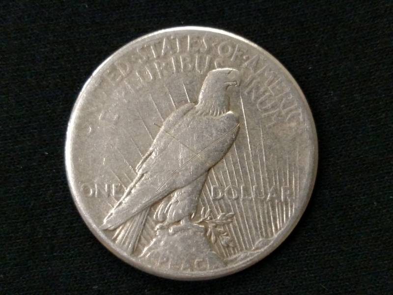 1927 Peace Silver Dollar...