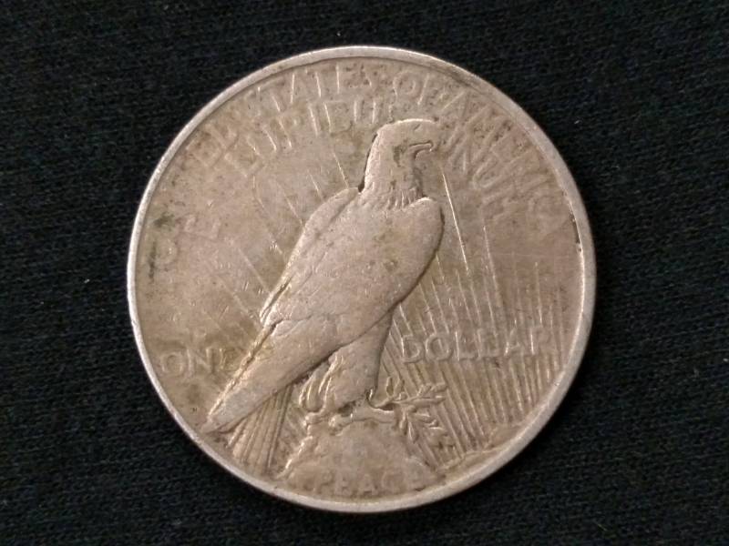 1927 D Peace Silver Dollar...