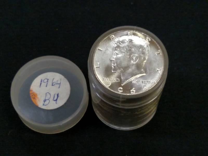 Roll of (20) 1964 Brilliant Uncircu...