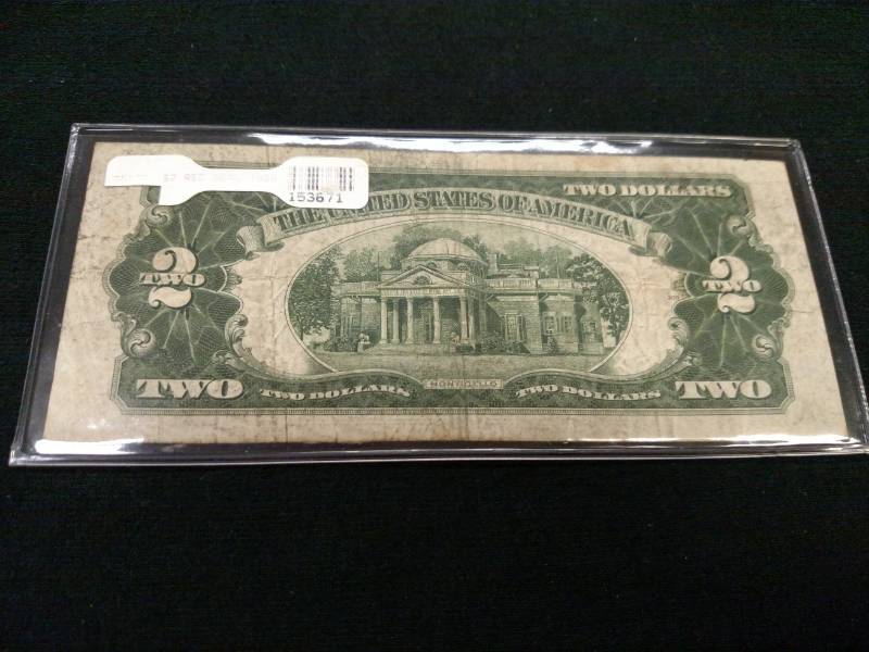 1928 F Two Dollars Red Seal Note...