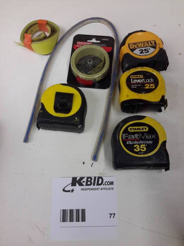 lot 77 image: Lot of Measuring Devices, Please See Close-Ups