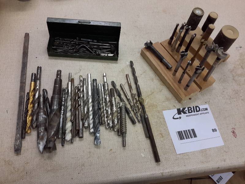 lot 89 image: Various Drill Bits, Please See Close-Ups