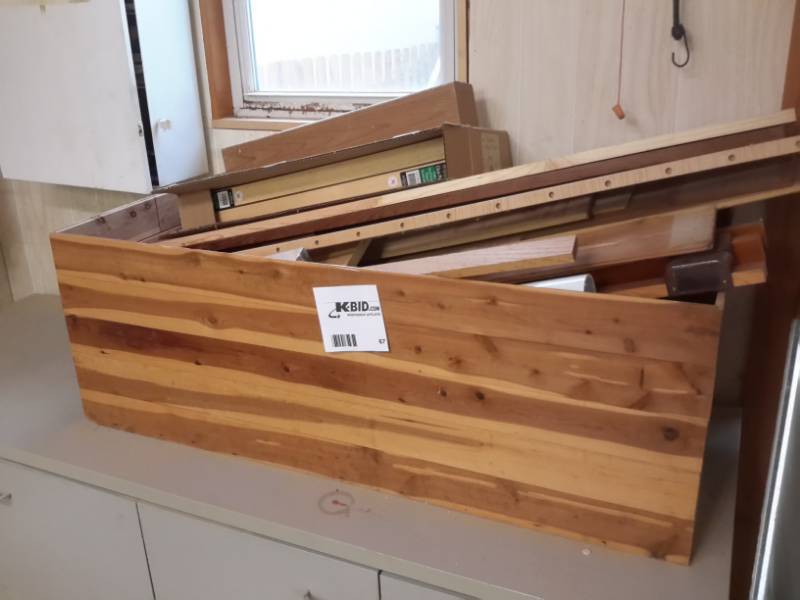lot 67 image: Box of Scrap Wood, Please See Close-Ups