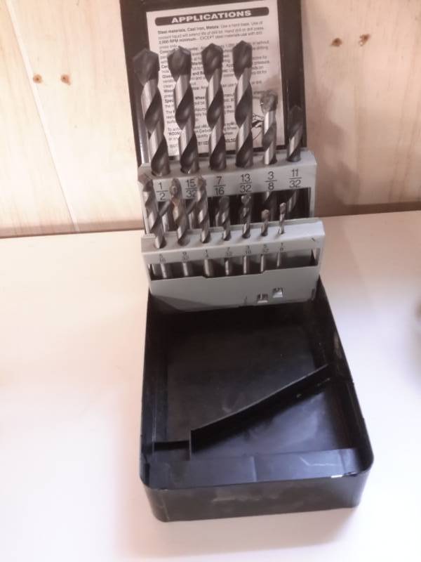lot 39 image: Rodman Multipurpose Drill Bit Set, Please See Close-Ups