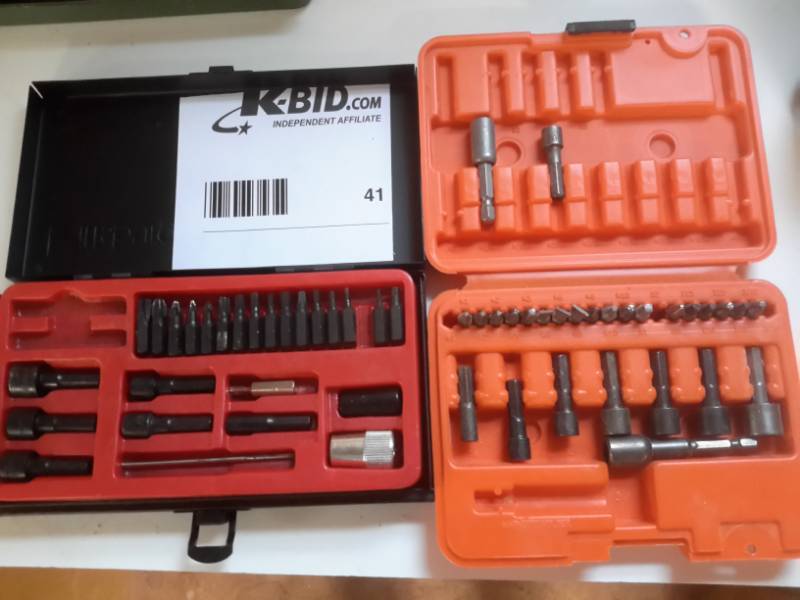 lot 41 image: Various Driver Bits, Please See Close-Ups