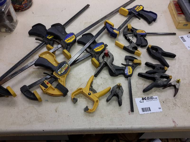 lot 99 image: Various Clamps, Please See Close-Ups