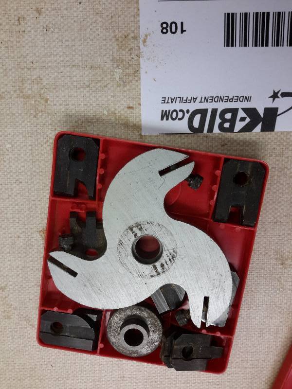 lot 108 image: Molding Cutter Head For Bench Saw