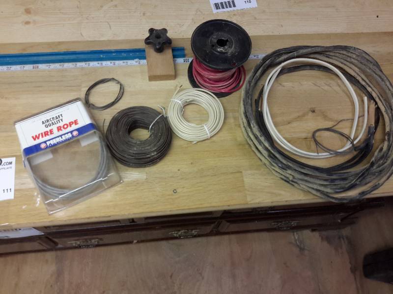 lot 111 image: Lot of Various Wire and Cords