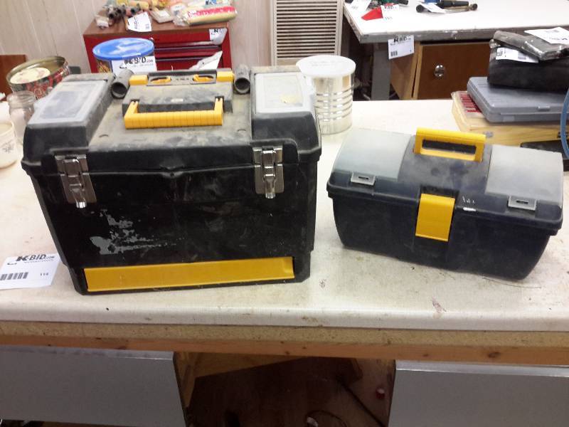 lot 114 image: 2 Tool Boxes