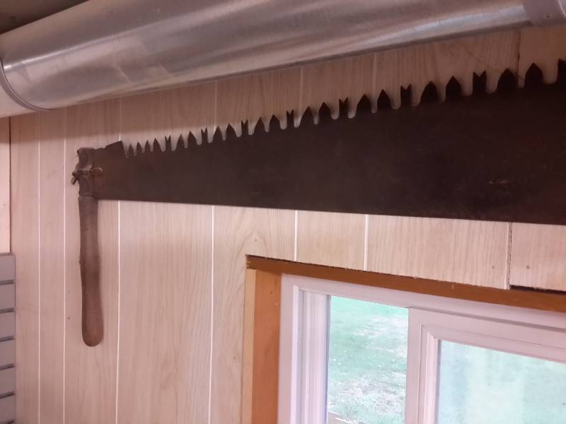 lot 121 image: Vintage 2 Man Saw