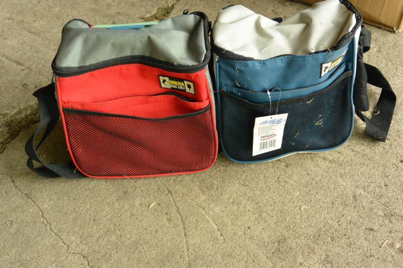 lot 38 image: Disc golf bags, misc...