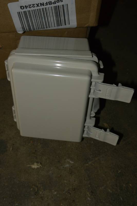 lot 63 image: 2 Waterproof junction boxes, new...