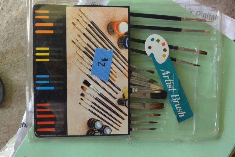 lot 109 image: Paper, art supplies...