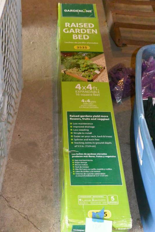 lot 120 image: Garden beds, new...