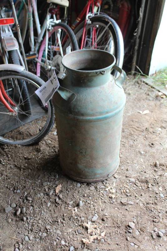 lot 54 image: Metal Milk Jug