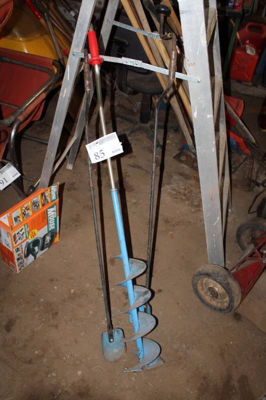 lot 85 image: Lot of (3) Augers