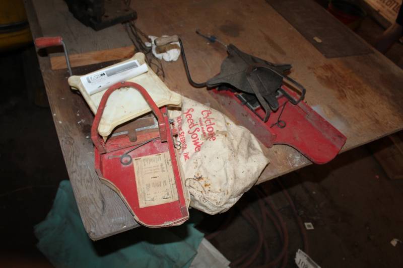 lot 111 image: Lot of (2) Hand Seeders